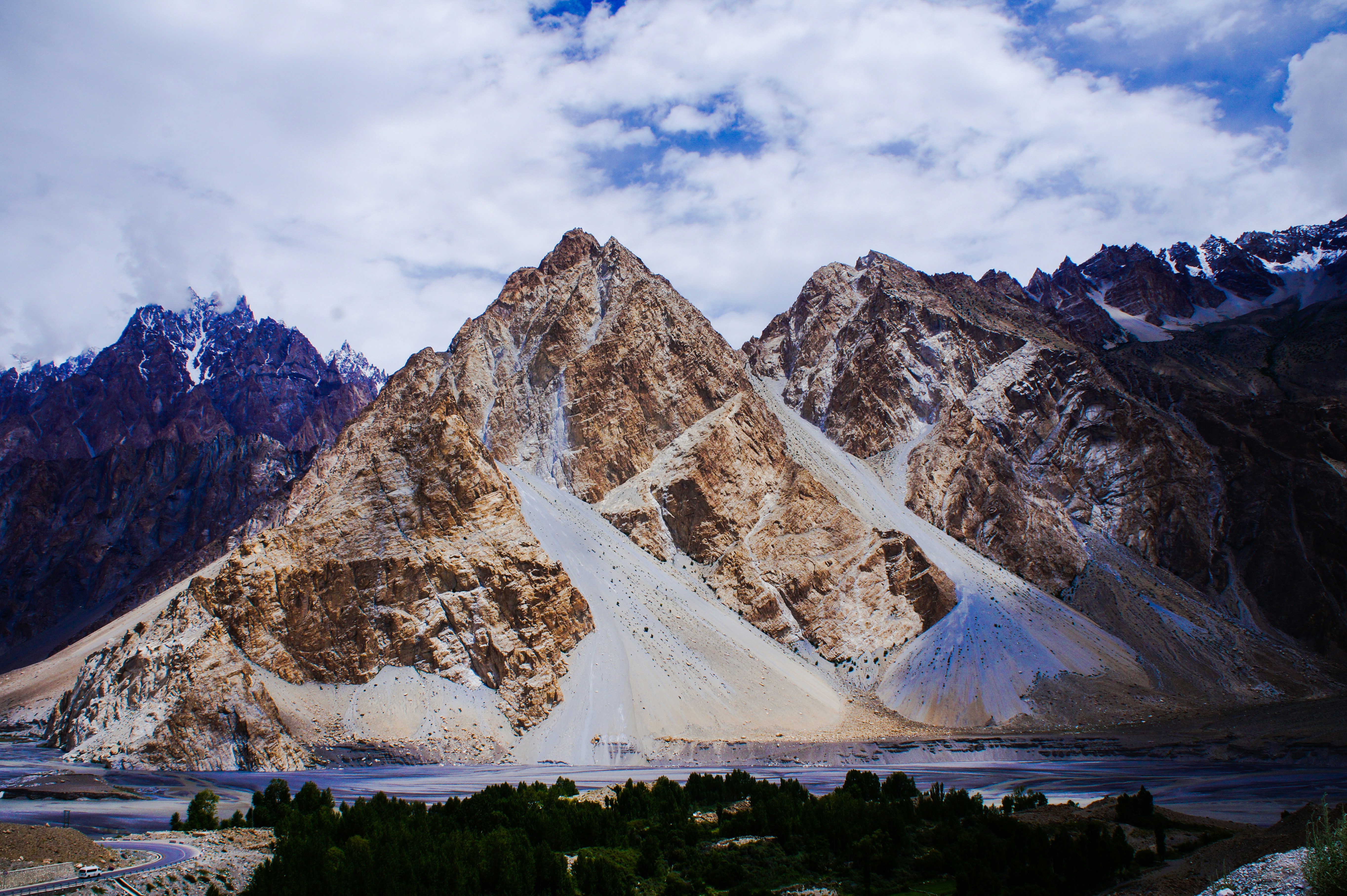 Mountain landscape in Pakistan